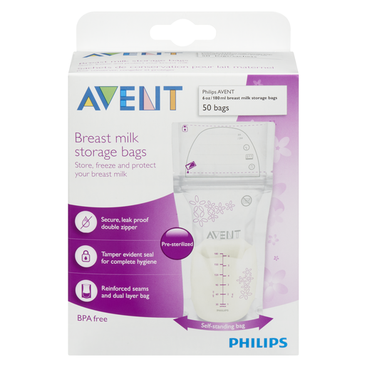 PHILIPS AVENT SACS CONS/LAIT SCF603 50