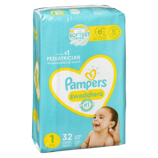 PAMPERS SWAD JUMBO T1       32