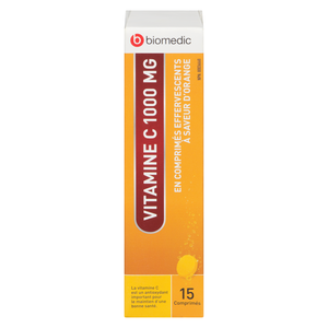 BIOMEDIC VIT C 1000MG EFFERV15