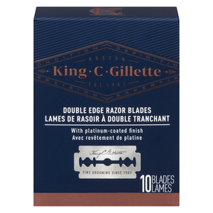 GILLETTE KING C D/EDGE LAMES 10