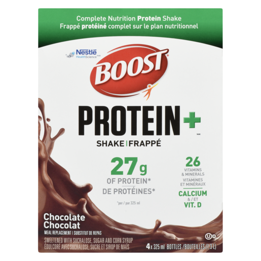 BOOST PROT+ CHOCOLAT  4X325ML