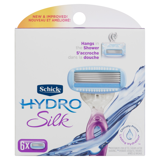 SCHICK HYDRO SILK RECHARGES  6