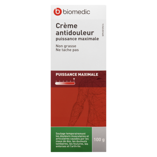 BIOMEDIC CR A/DOULEUR PUISS MAX 100G