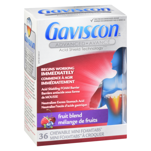 GAVISCON AV/FRUIT MINI CROQ CO36