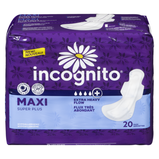 INCOGNITO MAXI SUPER PLUS   20