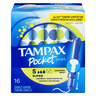 TAMPAX POCKET PEARL SUPER   16