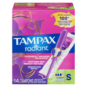 TAMPAX RADIANT SUPER        14