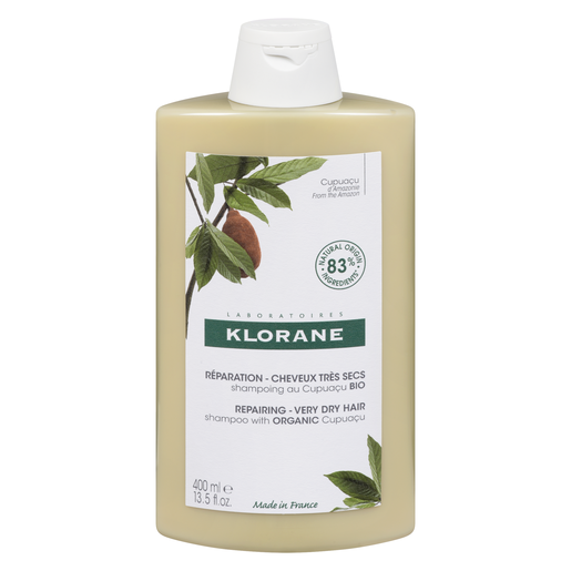 KLORANE SHP CHX TR/SECS CUPUACU 400ML