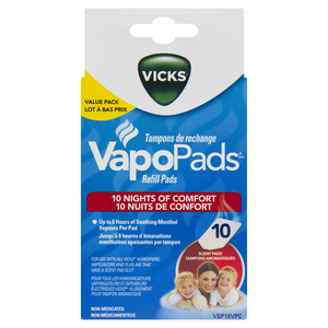 VICKS VAPO TAMP RECH 10