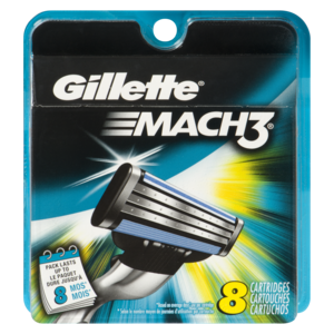 GILLETTE MACH 3 LAMES 8