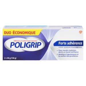 POLIGRIP DUO FORT ADH 2X68G