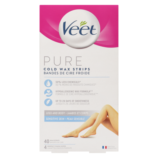 VEET BAND CIRE FRD CRPS JAMBE 40