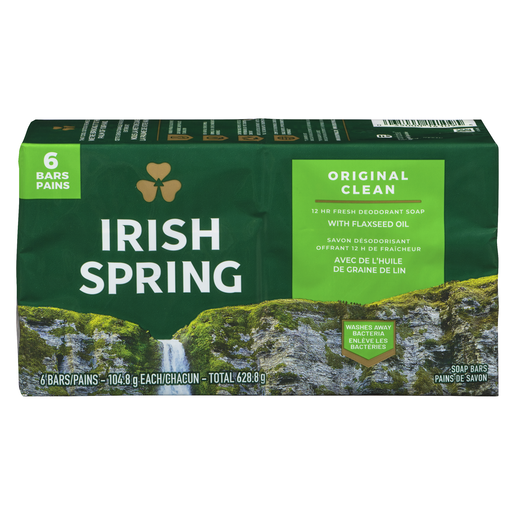 IRISH SPRING ORIG SAV 6X104.5G