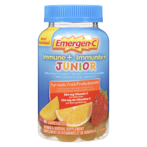 EMERGEN-C IMM+ JR FRUIT GEL 44