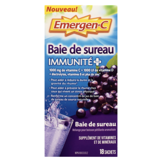 EMERGEN-C IMM+ BAIE SUREAU SACH 18