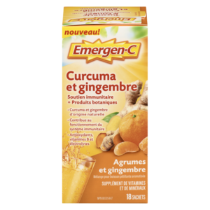 EMERGEN-C CURCUMA GINGEMBRE 18