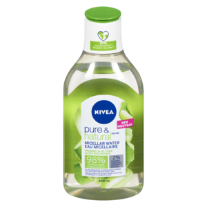 NIVEA PUR&NAT EAU MICEL ALOES BIO 400ML