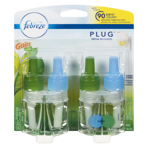 FEBREZE RECH PLUG GAIN  2X26ML