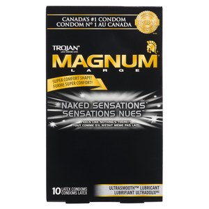 TROJAN MAGNUM COND SENS/NUES 10