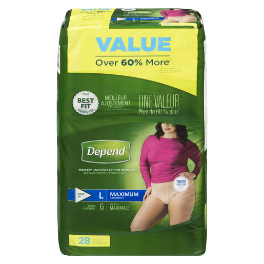 DEPEND S-VET FEMME A/MAX L  28