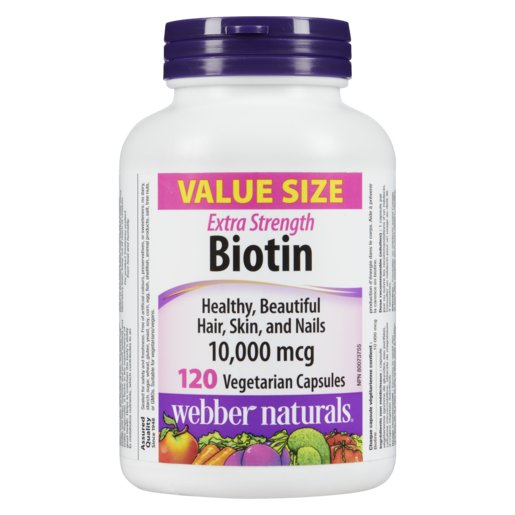 WEBBER BIOTINE 10 000MCG CA120