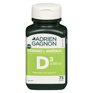 A GAGNON VIT D3 2500UI GEL 75