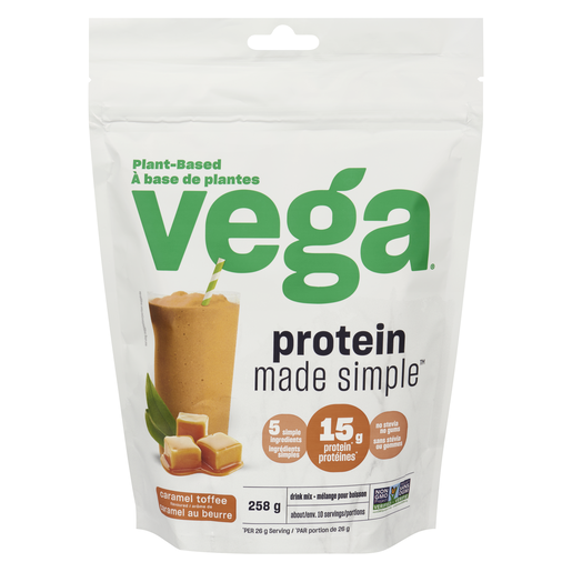 VEGA PROT M/S CAR TOFFEE  258G