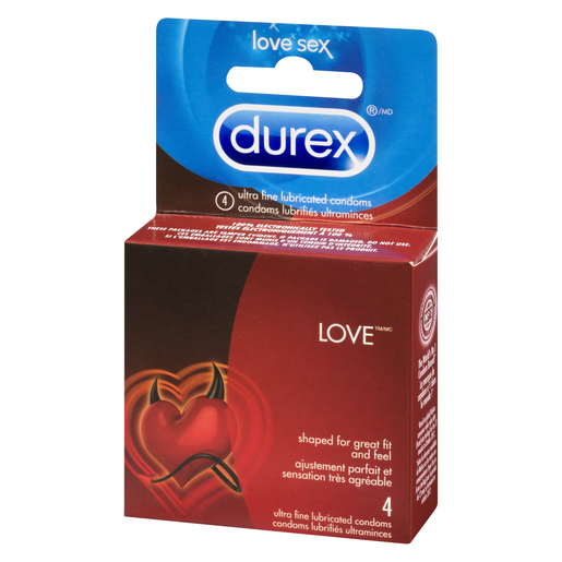 DUREX COND LOVE LUB 4