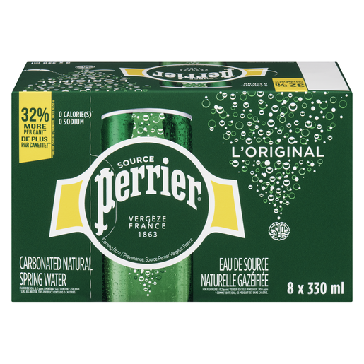 PERRIER EAU ORIG 8X330ML