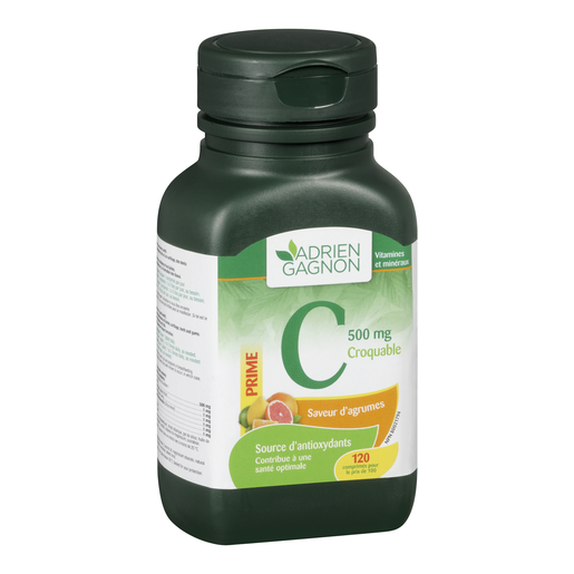 A GAGNON VIT C CROQ 500MG AGRU CO120