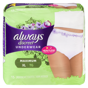 ALWAYS DISCREET CULOTTES MAX/PR TG 15