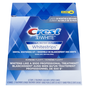 CREST 3D WHITESTRIPS SUPR FLEXFIT KIT 21