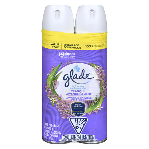 GLADE PURIF/AIR AERO LAV/ALOES 2X235G