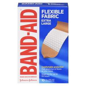 BAND-AID PANS TISSU FLEX XL 10