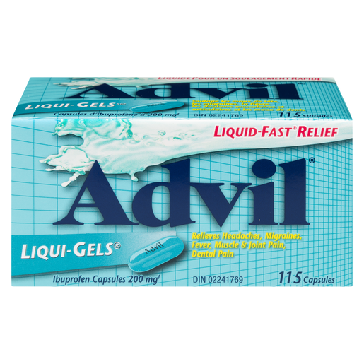 ADVIL 200MG LIQ/GEL CA115