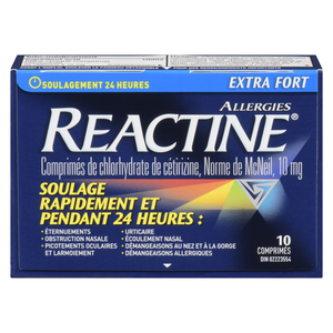 REACTINE 10MG X/F CO 10