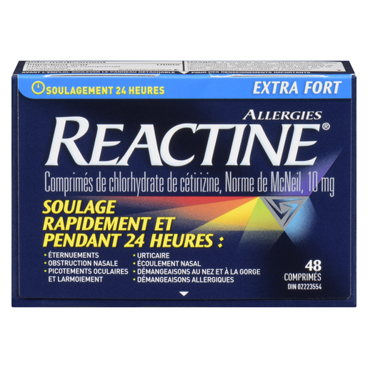 REACTINE 10MG X/F CO48