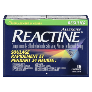 REACTINE 5MG REG CO36