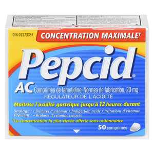 PEPCID AC CONC/MAX CO 50