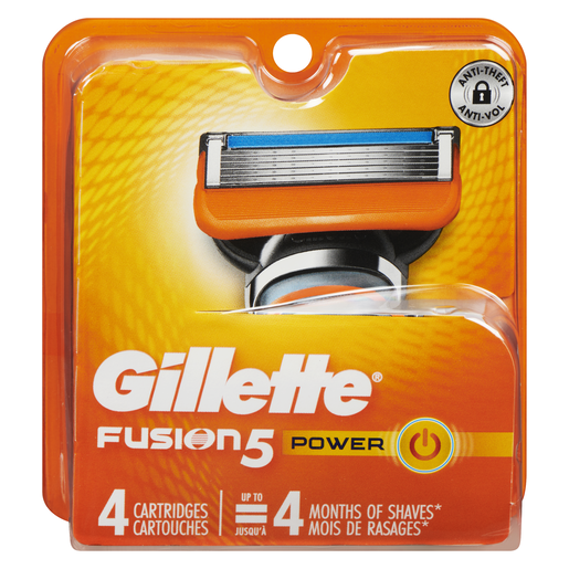 GILLETTE FUSION POWER LAMES  4