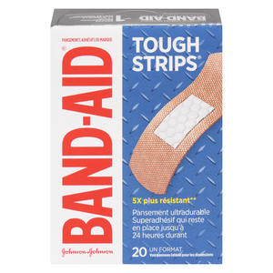 BAND-AID TOUGH STRIPS 20