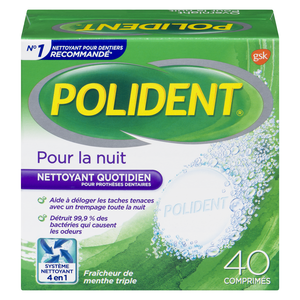 POLIDENT NUIT COMP 40