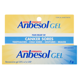 ANBESOL 20% X/F GEL 7G