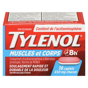 TYLENOL DOUL MUSC+COURB CA 16