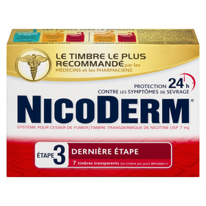 NICODERM 7MG TIMB TRANSDER 7