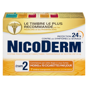 NICODERM 14MG TIMB TRANSD 7