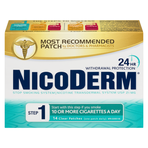 NICODERM 21MG TIMB TRANSD 14