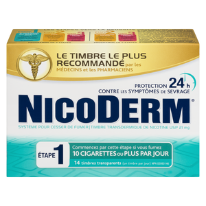 NICODERM 21MG TIMB TRANSD 14