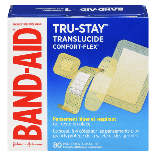 BAND-AID PANS PLAST ASST 80