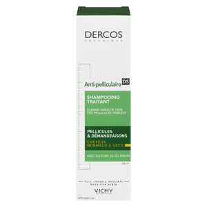 VICHY DERCOS SHP PEL SEC 200ML